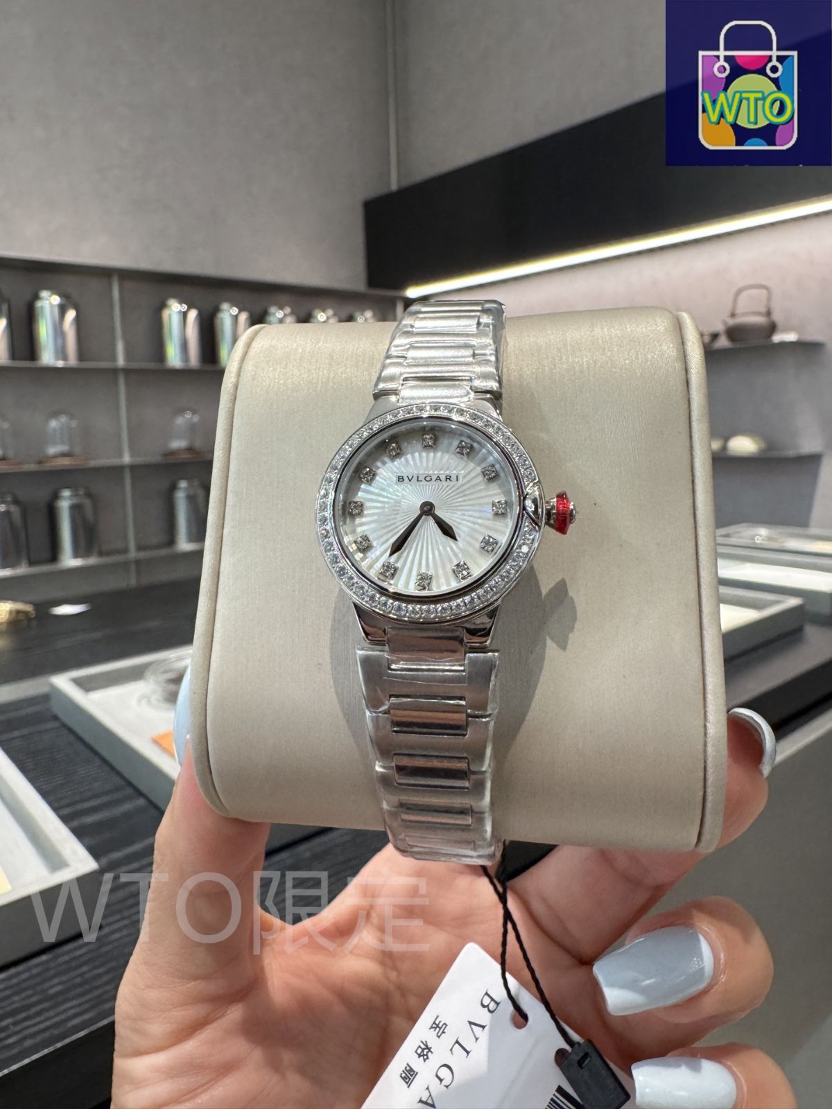 今日 Bvlgari ブルガリ Lvcea サファイア ウォッチ-WTO輸入2