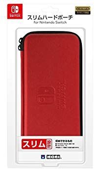 (未使用･未開封品)　【Nintendo Switch対応】スリムハードポーチ for Nintendo Switch レッド qdkdu57