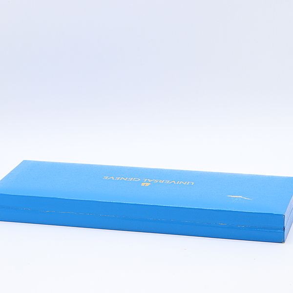 ユニバーサルジュネーブ　腕時計　空箱　2箱セット 冊子付 ユニバーサルジュネーブ 空箱 ブルー/ホワイト 腕時計用
