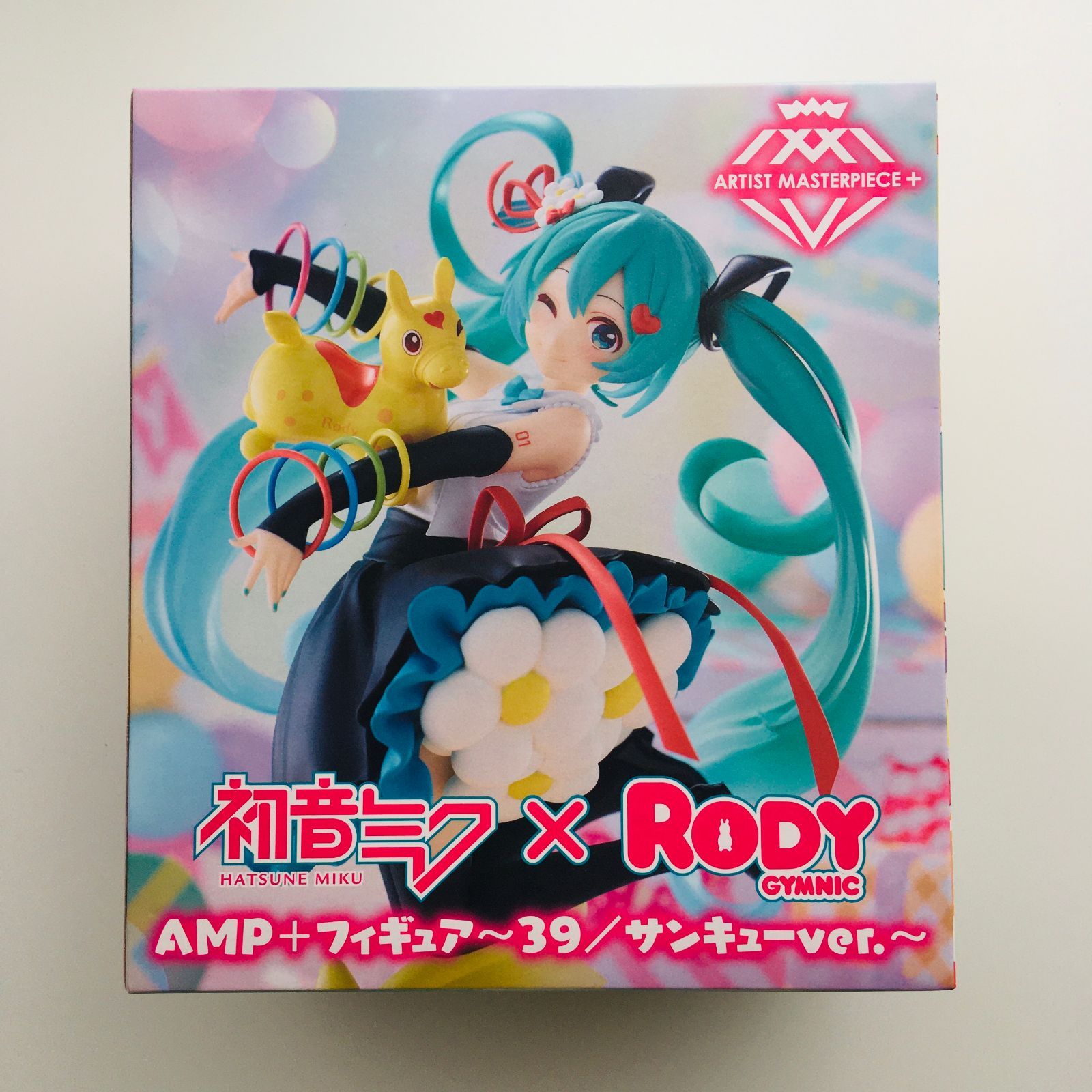 新品未開封】初音ミク × Rody AMP＋フィギュア 39/サンキュー ver