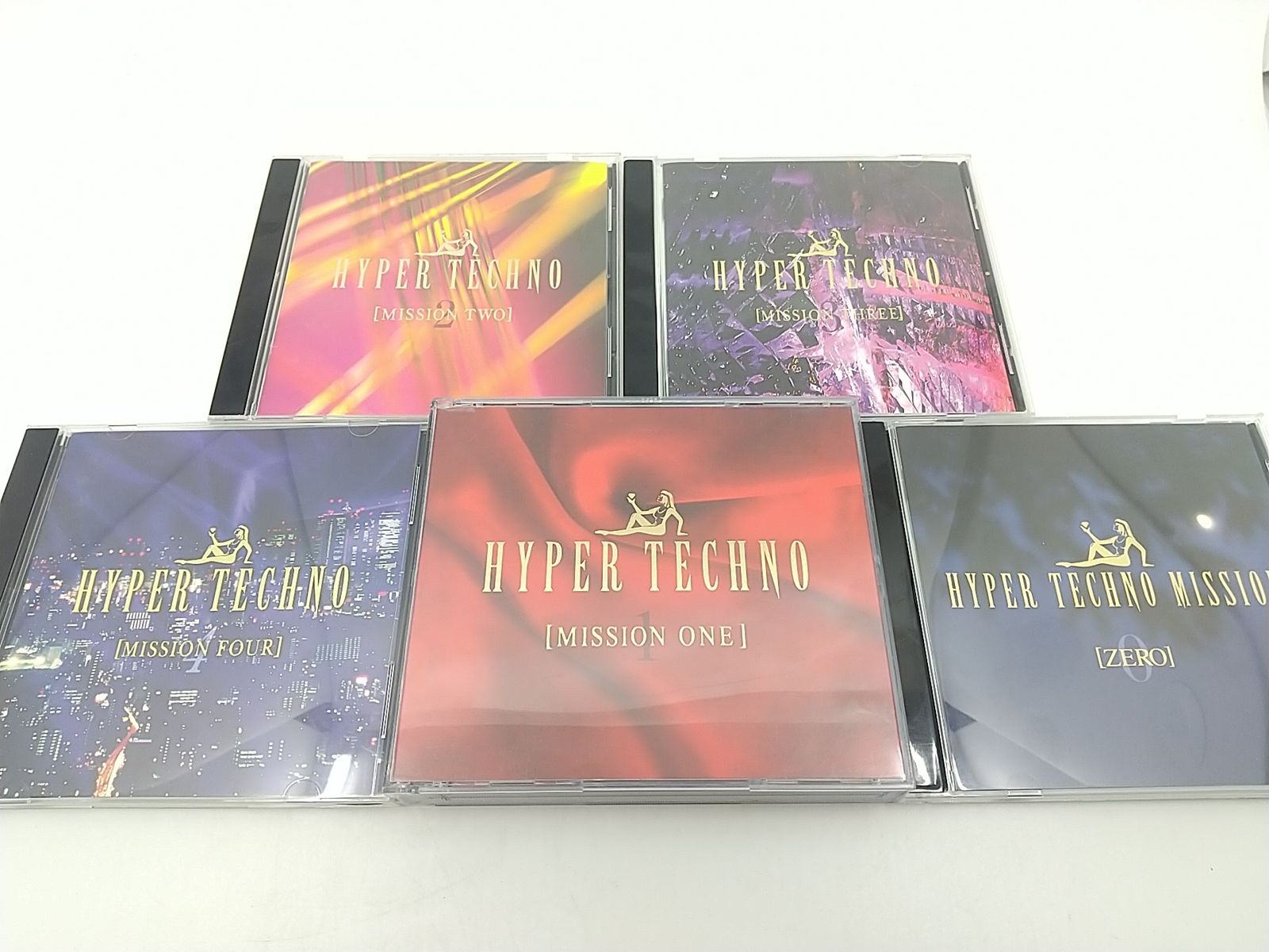 HYPER TECHNO MISSION 0 ZERO ～4 FOUR セット avex trax ハイパーテクノ ジュリアナ東京 move TRF 2504-CZat-38
