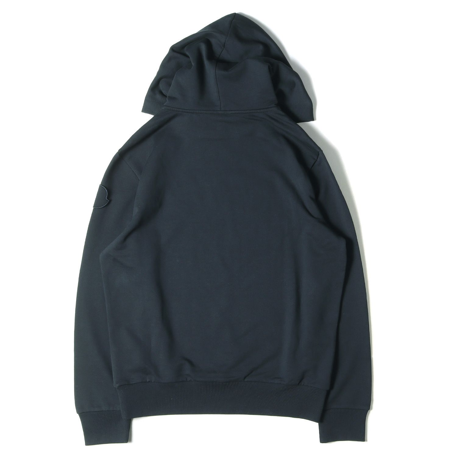 美品 MONCLER モンクレール パーカー ロゴ サガラワッペン スウェット 