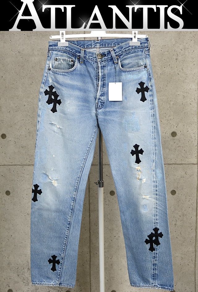 CHROME HEARTS 銀座店 クロムハーツ リーバイス501 クロスボタン