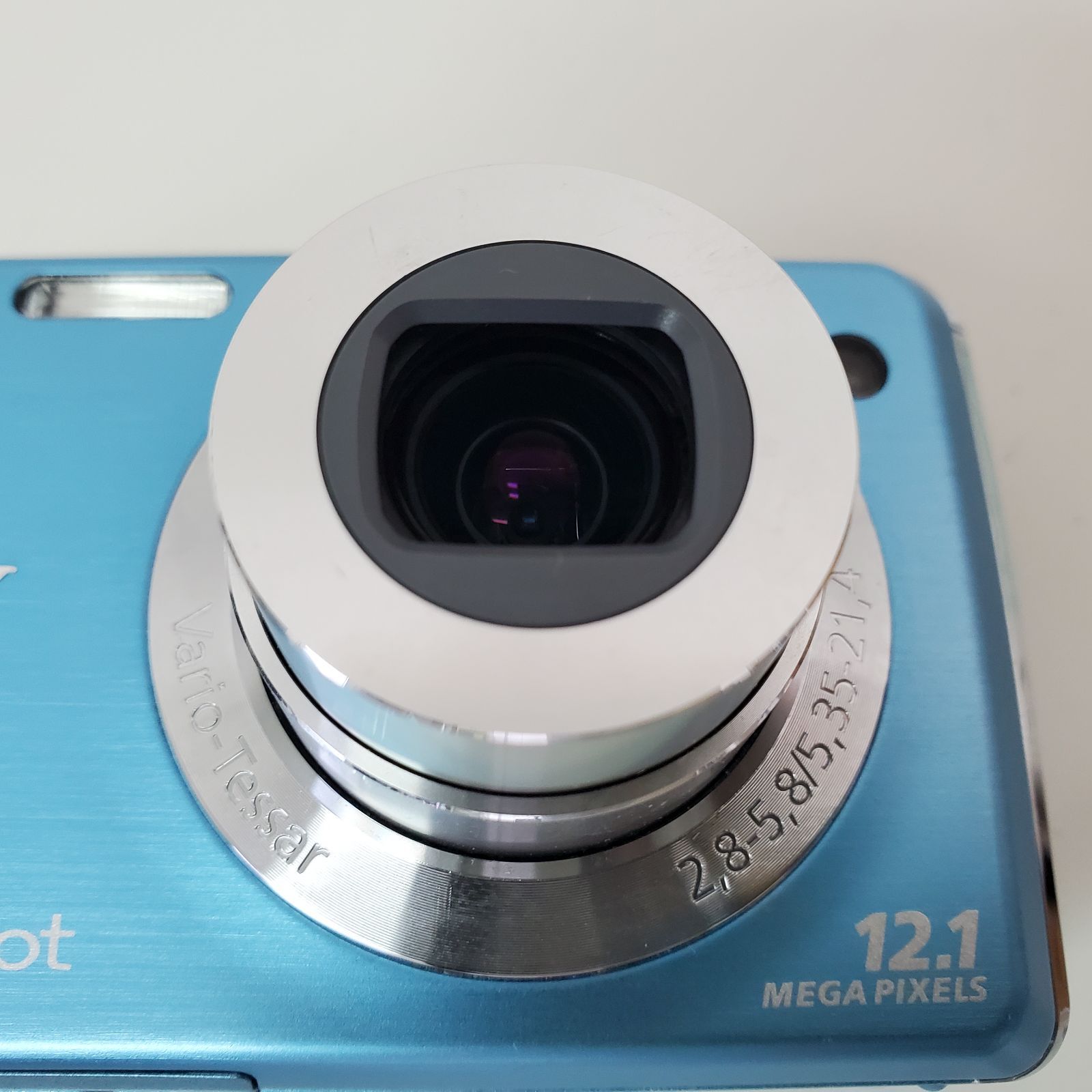 SONY Cyber-shot DSC-W120 ブルー 動作品 充電器付 SONY Cyber-shot