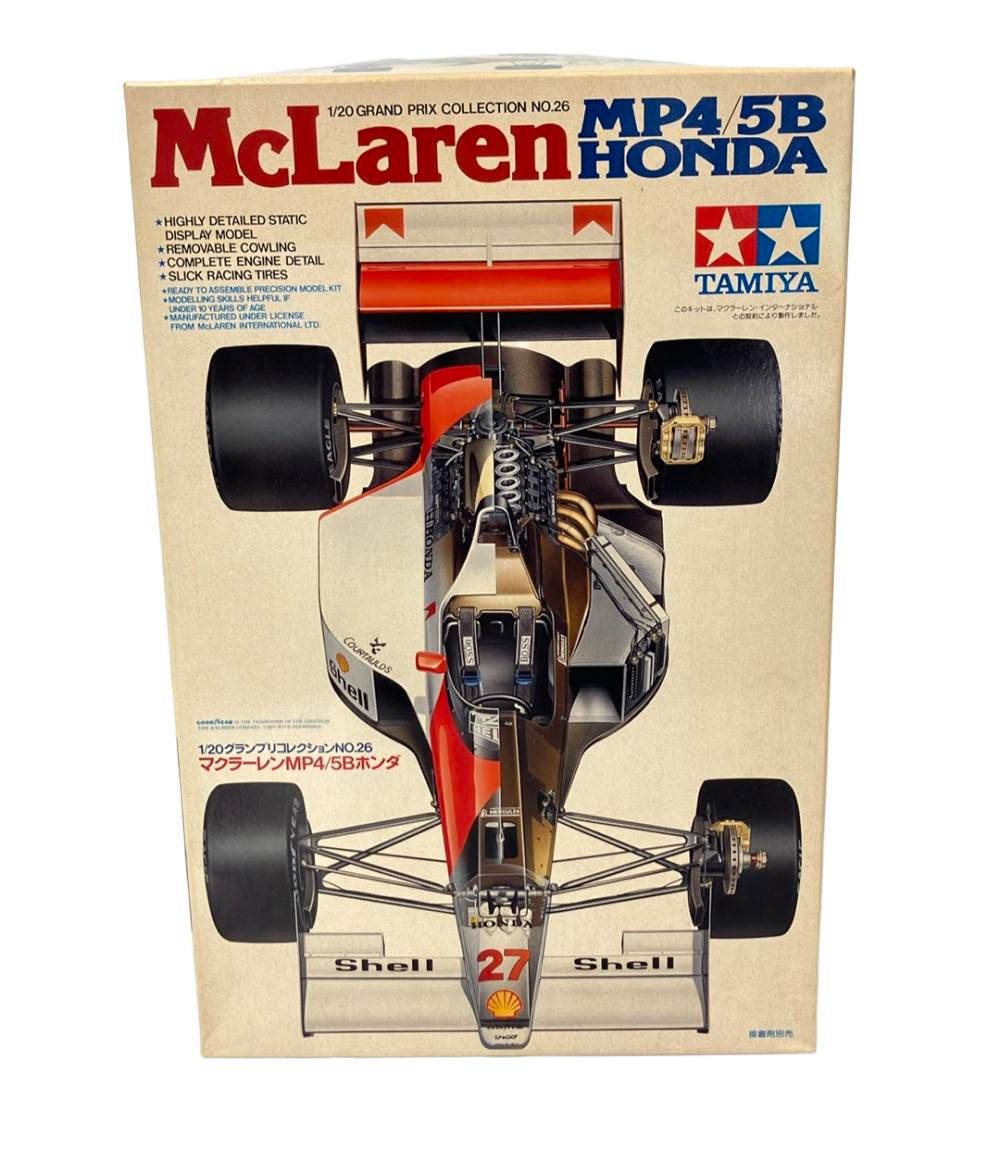 マクラーレンホンダMP4/5B （タミヤ） No26 1/20 | 自動車