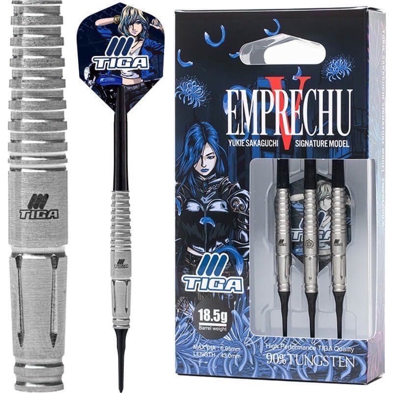 ティガ TIGA EMPRECHU5 エンプレチュ5 2BA18.5g 坂口優希恵選手 ダーツ バレル