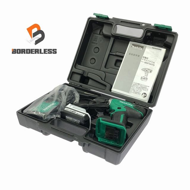 makita マキタ 14.4V 充電式ドライバドリル MDF347DSA バッテリー1個 14.4V 2.0Ah 充電器 ケース付き 108220