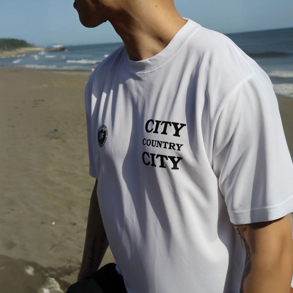 CITY COUNTRY CITY×HOUYHNHNM DRYTSHIRT XL CCC-