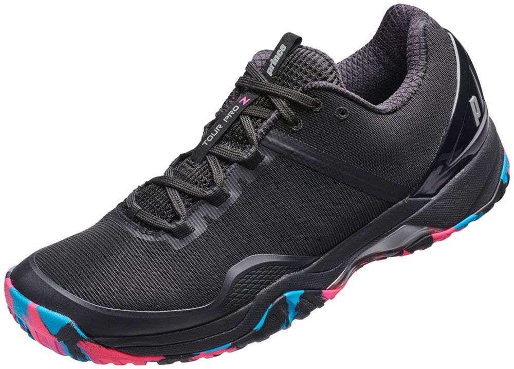 【公式】 プリンス Prince テニス テニス シューズ TOUR PRO Z V CG ツアープロゼット 5 CG  DPSZC16 165 BLK 25.0 モンクストラップ