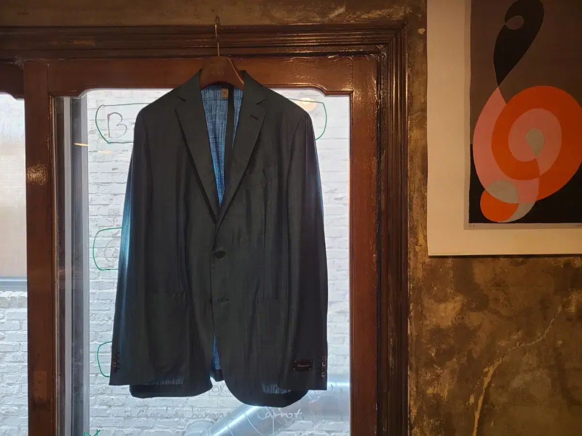 Ermenegildo Zegna ゼニア シルク リネン テーラード Sサイズ