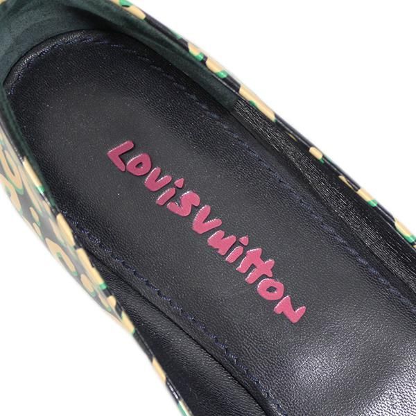 ルイヴィトン 靴 エナメル パンプス 23.5cm JJS01442