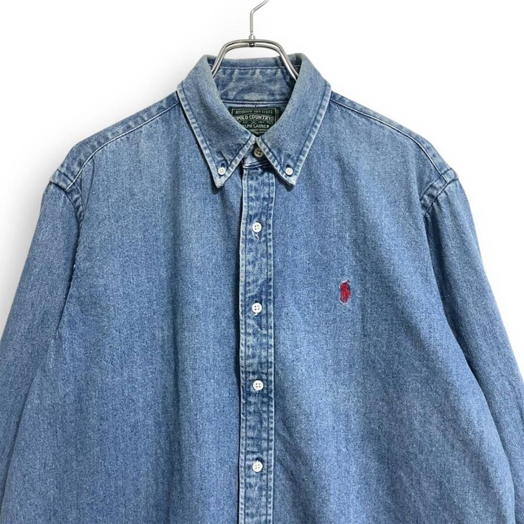POLO COUNTRY ポロカントリー ラルフローレン デニム 長袖 シャツ