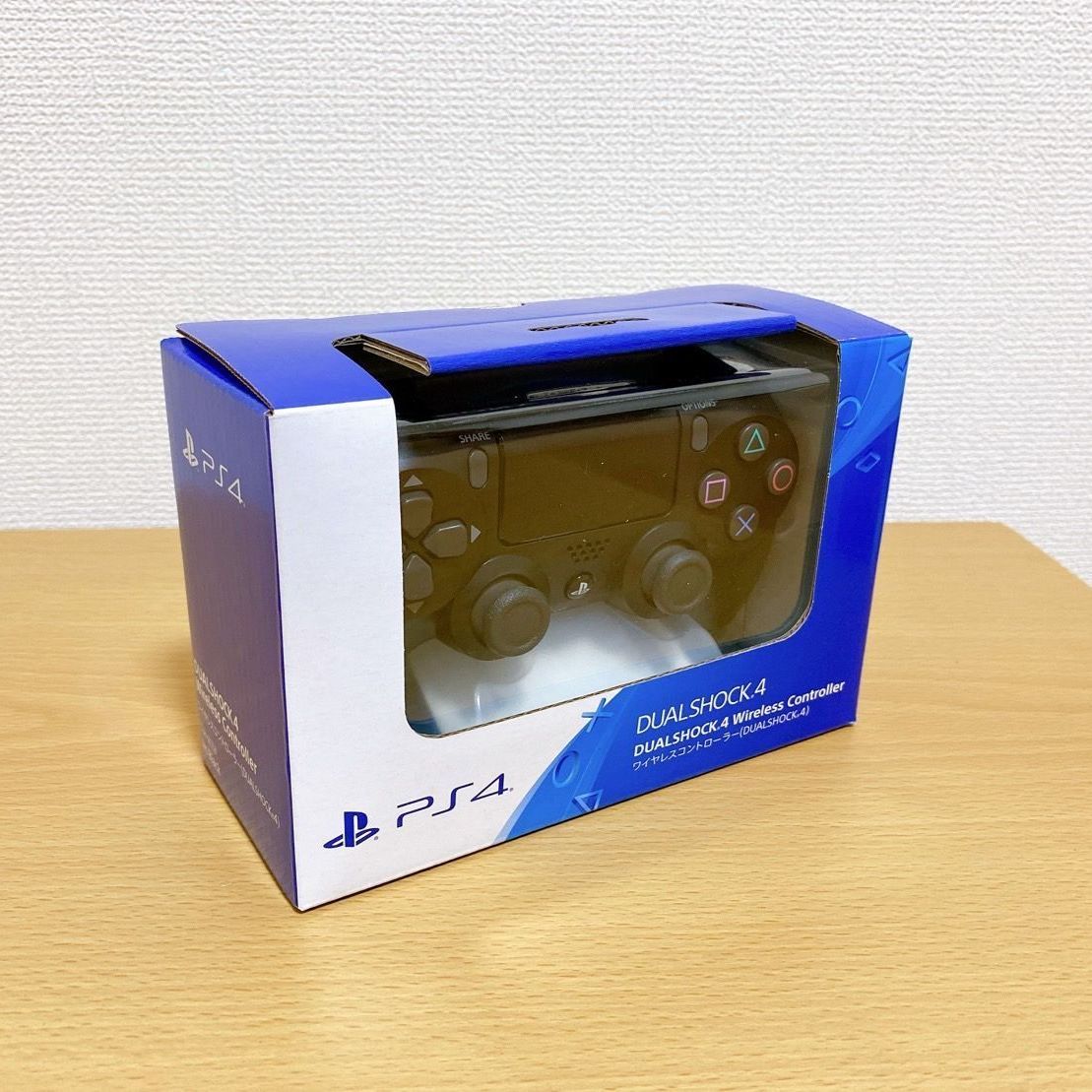 新品未開封【純正品】ワイヤレスコントローラー(DUALSHOCK 4) 黒 - メルカリ