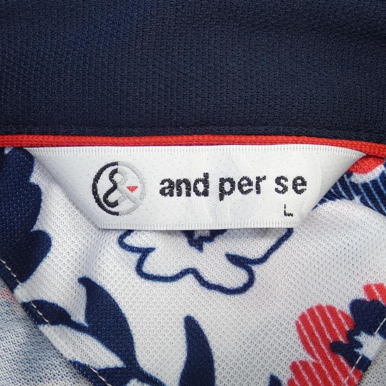 ANDPERSE ポロシャツ
