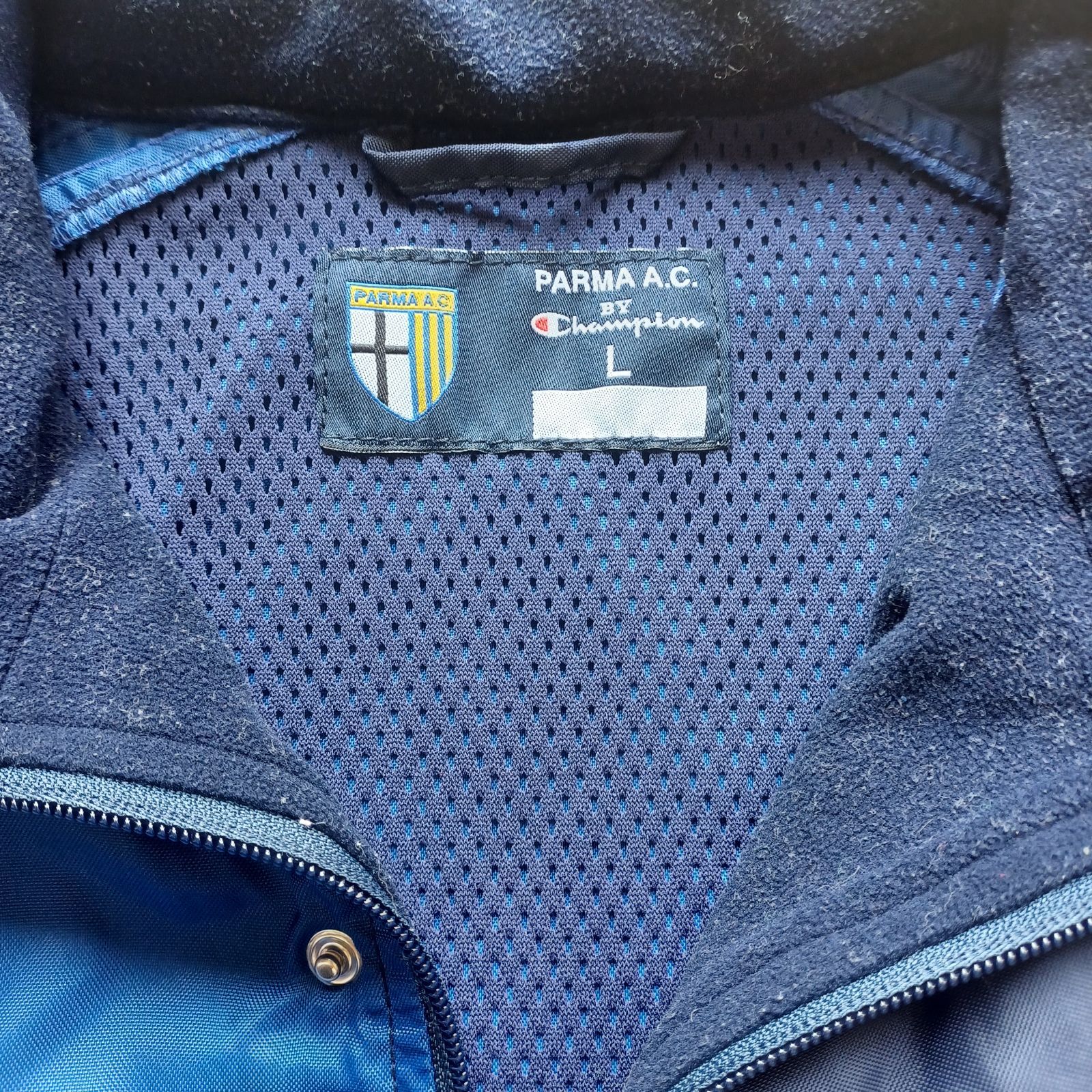 VINTAGE 】00's champion A.C.PARMA NYLON JACKET - メルカリ