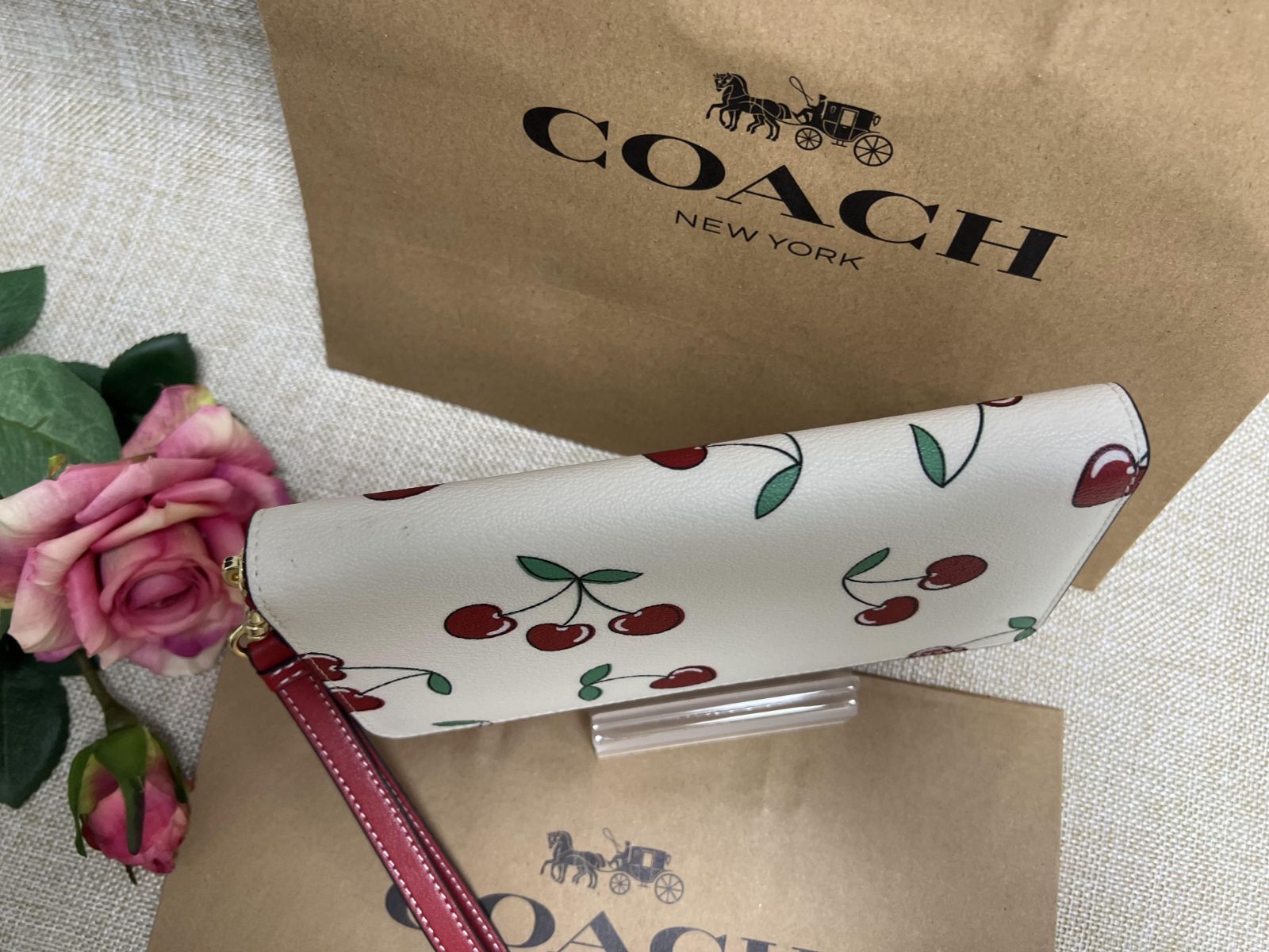 COACH 財布 コーチ 長財布 ロング ジップ アラウンド ウォレット