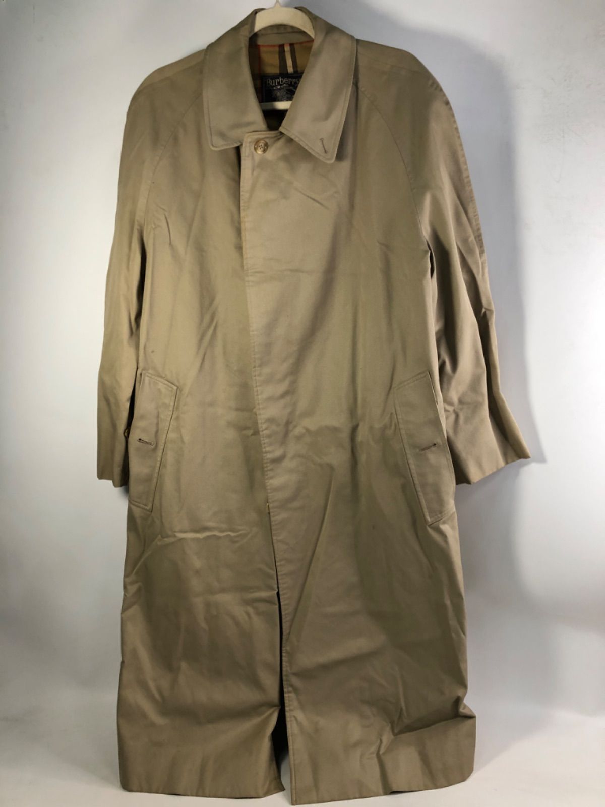 A1001-21-8 BURBERRYS バーバリー アウター メンズコート 冬服 着丈108cm 身幅62cm