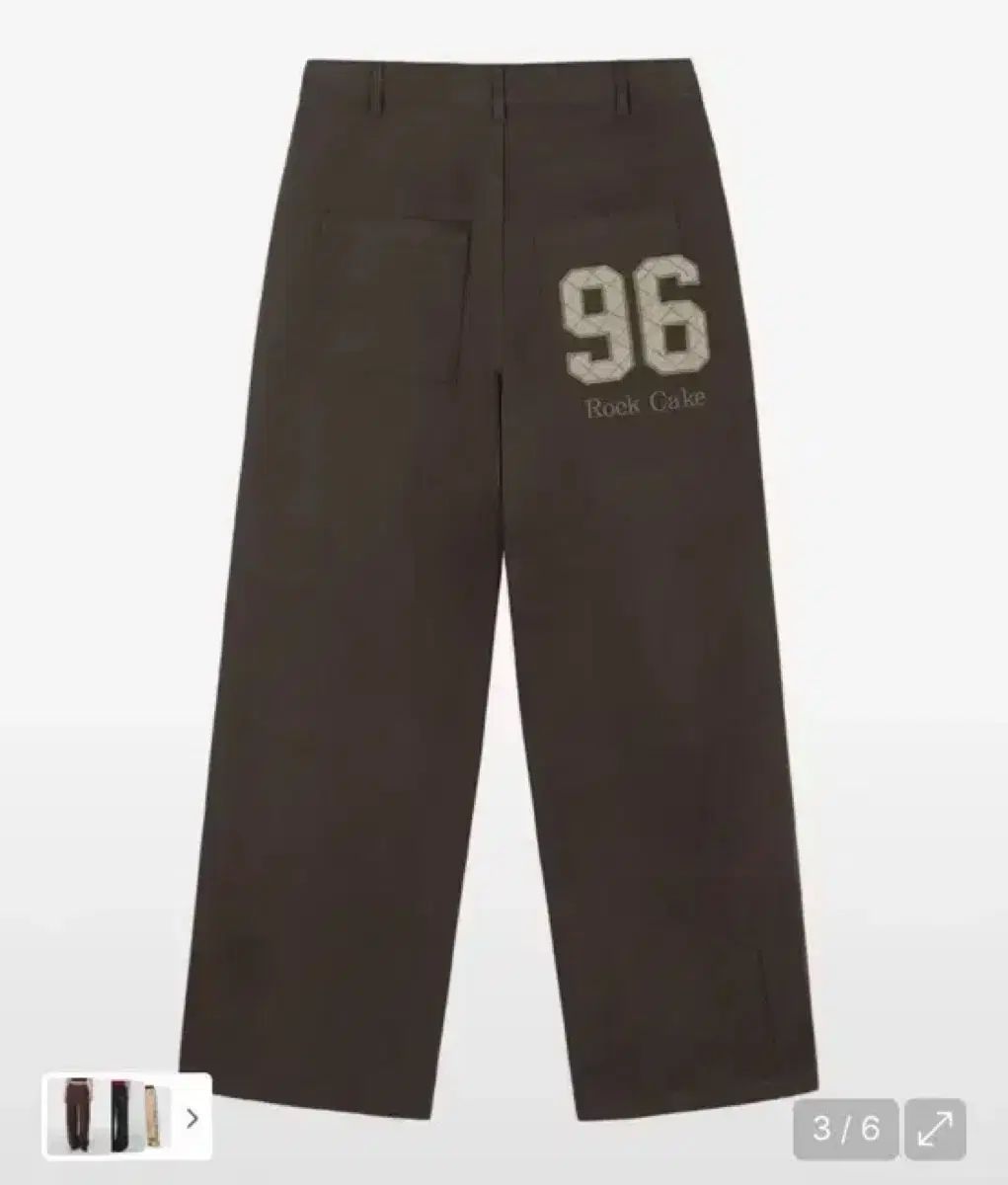 パンツ ROCKCAKE 96 Applique Pants ROCKCAKE パンツ 96 Applique Pants ー Brown - メルカリ