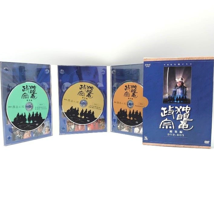 渡辺謙主演 大河ドラマ 独眼竜政宗 完全版 第弐集 DVD-BOX 全6枚NHK 