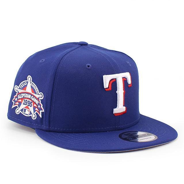 ニューエラ スナップバックキャップ 帽子 NEW ERA 9fifty メンズ レディース MLB テキサス レンジャーズ フリーサイズ