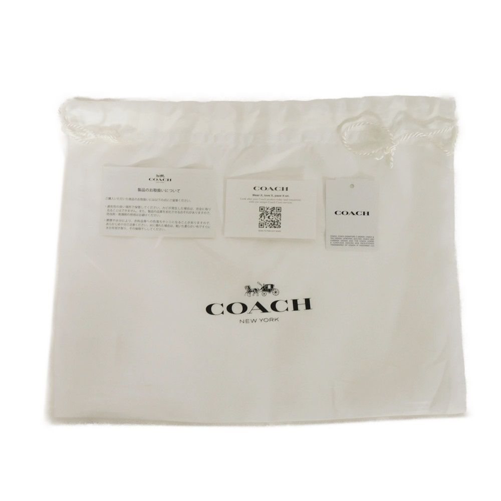 COACH コーチ　ホワイト ストラップ　レディース　ロゴ COACH コーチ ミラ クロスボディ バッグ 現行 Cマーク Cロゴ