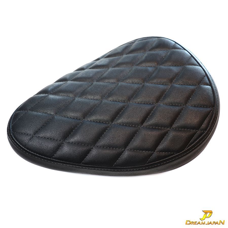 シ*ヤ様 NOS 未使用新品 リジット チョッパー YANYAN ソロシート マ バイク ソロシート シングルシート 厚め 【ダイヤカット】 金具
