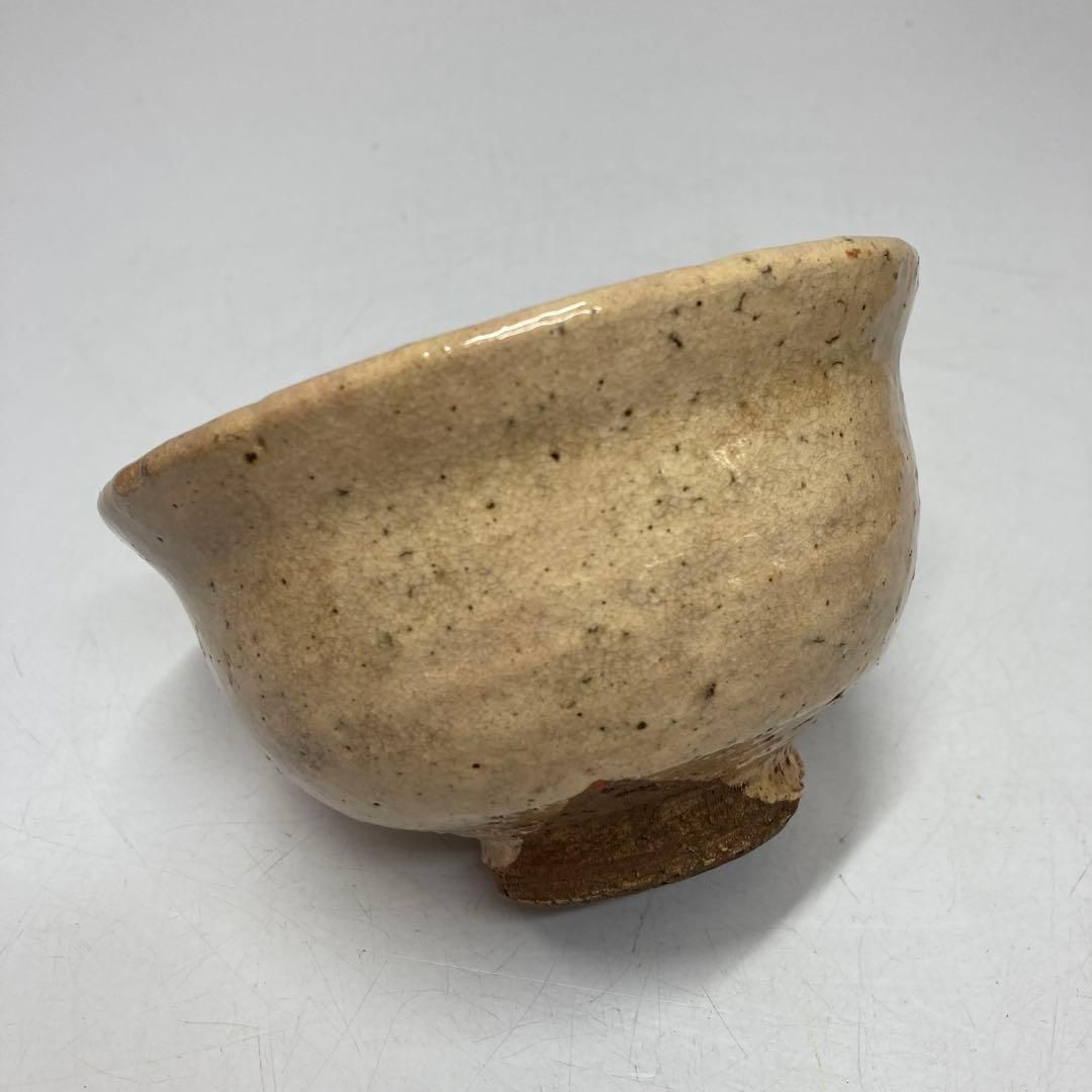 江戸後期 萩焼 茶碗 幅約12.8㎝ 東さ5-1209④