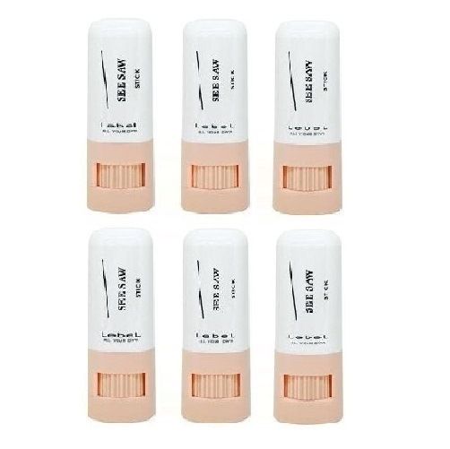 【6本セット】SEE SAW STICK ヘアメイクスティック ルベル Amazon | Lebel ルベル SEE/SAW ヘアメイクスティック 7g