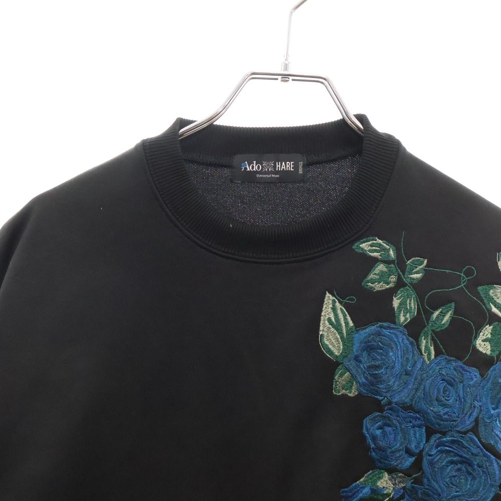 【Ado×HARE/UNISEX】サイドレースアップローズ刺繍スウェット 新品】ado×HAREコラボ レースアップローズスウェット｜Yahoo!フリマ
