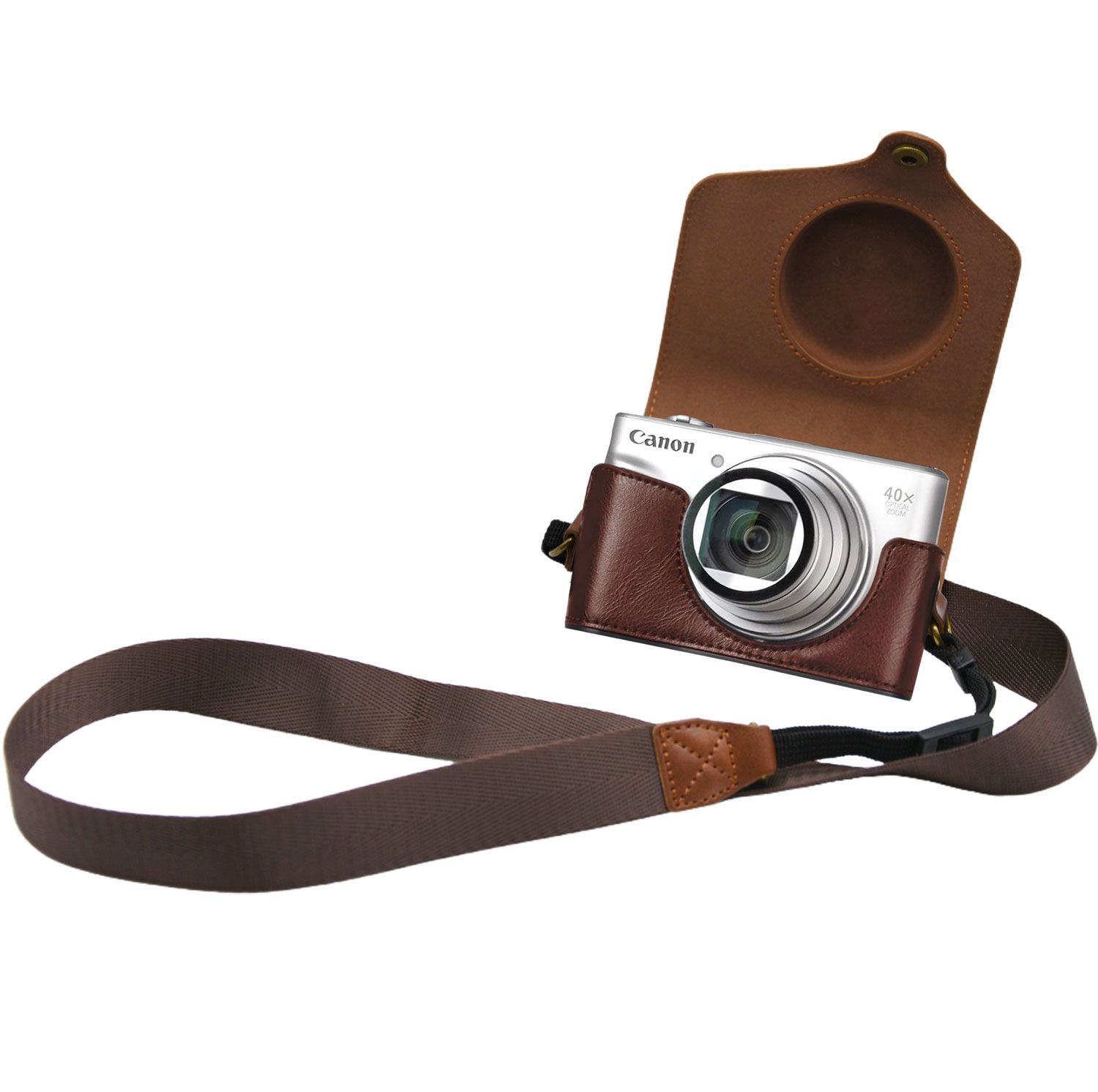 美品　Canon PowerShot SX740 HS ケース付き Câmera Canon PowerShot SX740 HS - Prata (Cargador Europeo