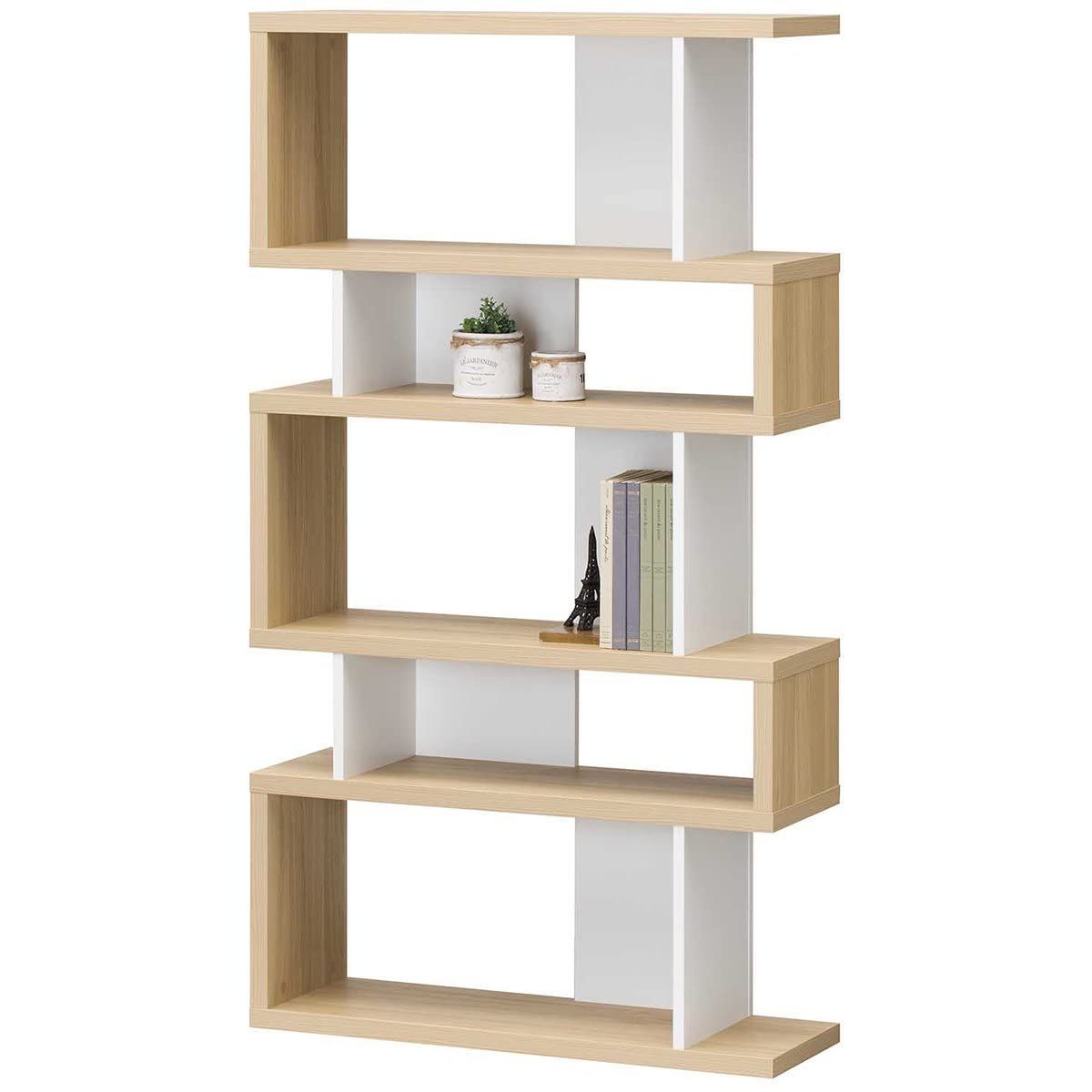 厚みのある棚板が重厚な飾り棚 パーテーション