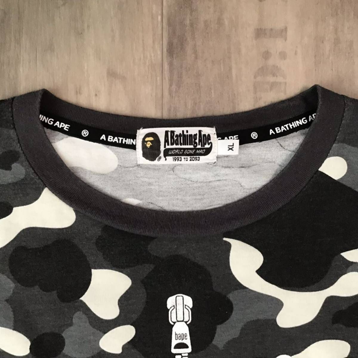 ☆蓄光☆ XL City camo シャーク 長袖 Tシャツ shark a bathing ape BAPE エイプ ベイプ アベイシングエイプ  WGM - メルカリ