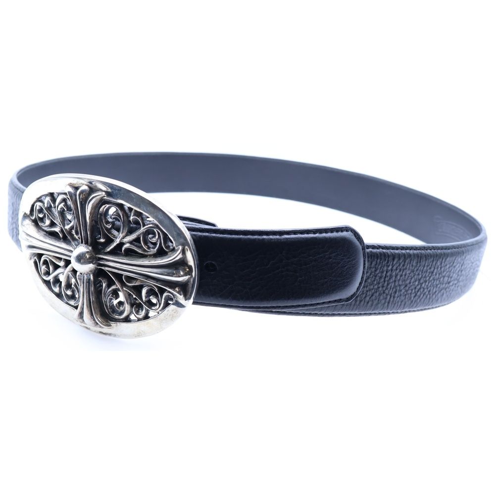 CHROME HEARTS (クロムハーツ) BUCKL OVAL LG CROSS ラージ