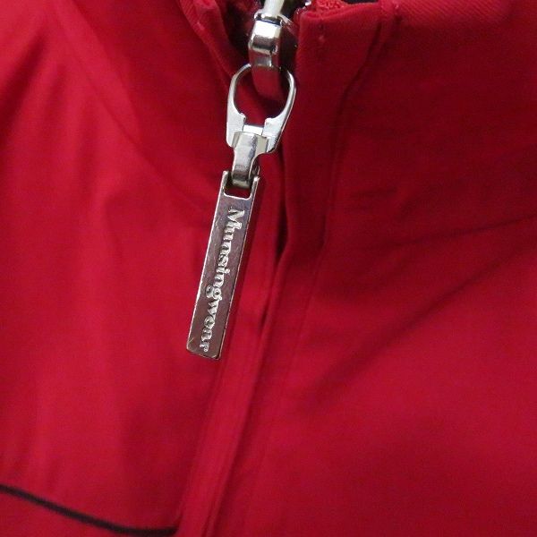マンシングウェア Munsingwear ヴィンテージ ジップアップ ブルゾン 