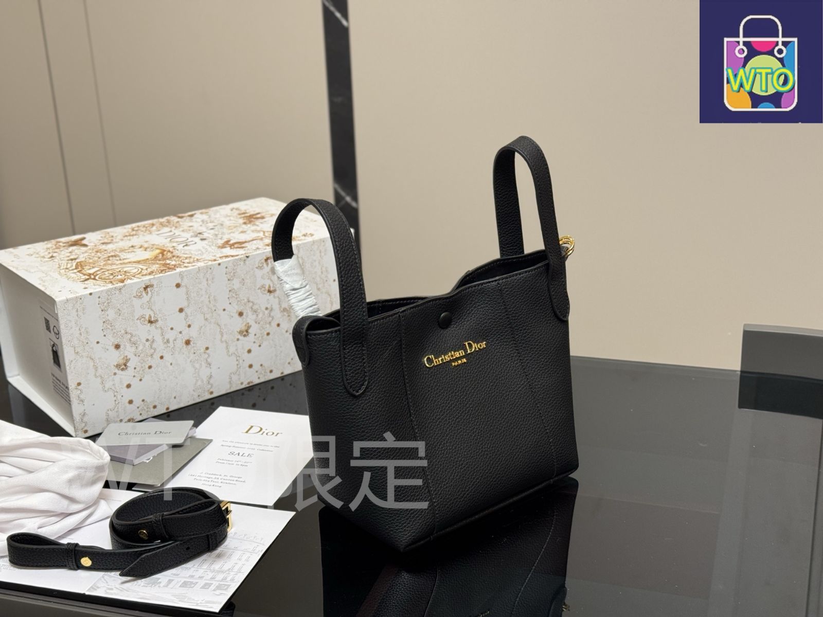 今日WTO】Dior Signature Bucket Bag × ～21×20cm シグネチュア