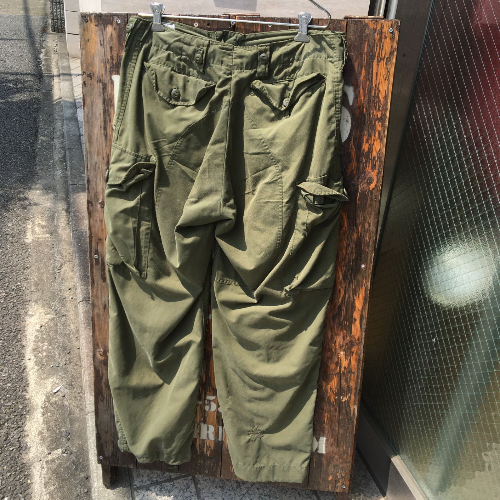 80's Vintage【Canadian Army】MK3 Light Weight Combat Cargo pants