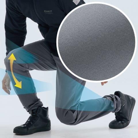 クイックドライ ストレートパンツ ブラック WL(レディースL)サイズ RSY271 アールエスタイチ