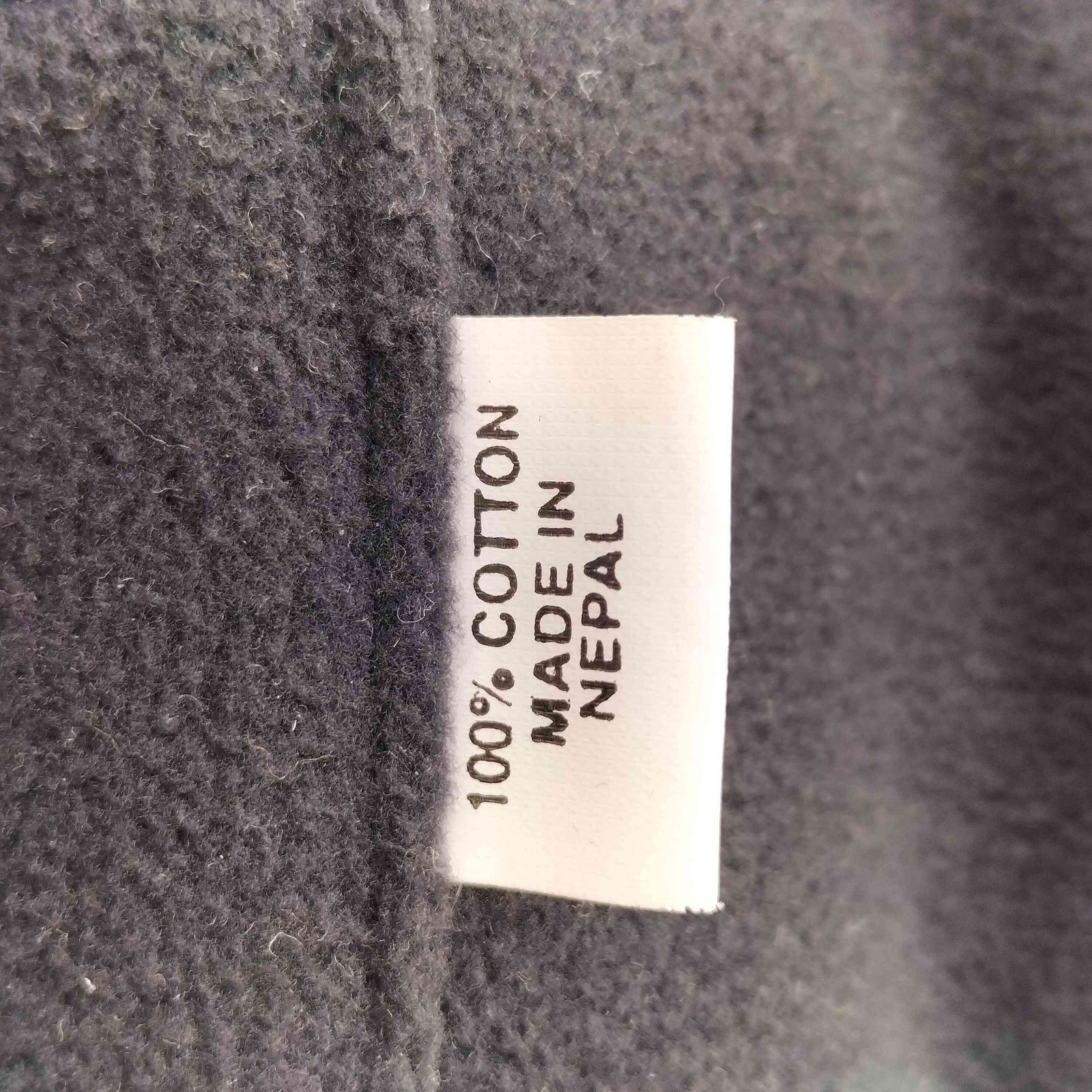 used ジップアップパーカー made in Nepal used ジップアップパーカー made in Nepal
