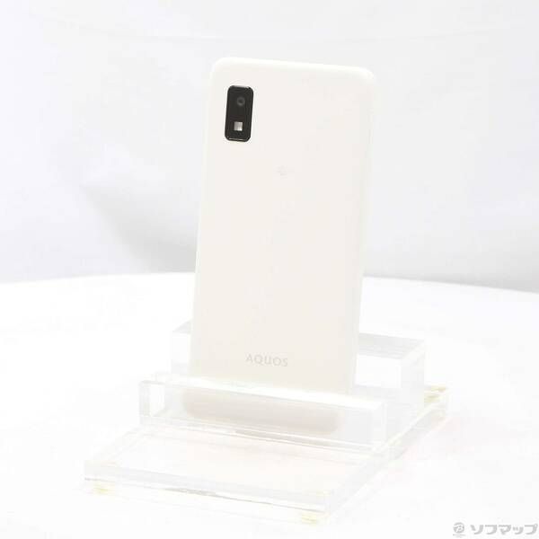 中古品〕AQUOS wish3 64GB ホワイト SH-M25 SIMフリー【258