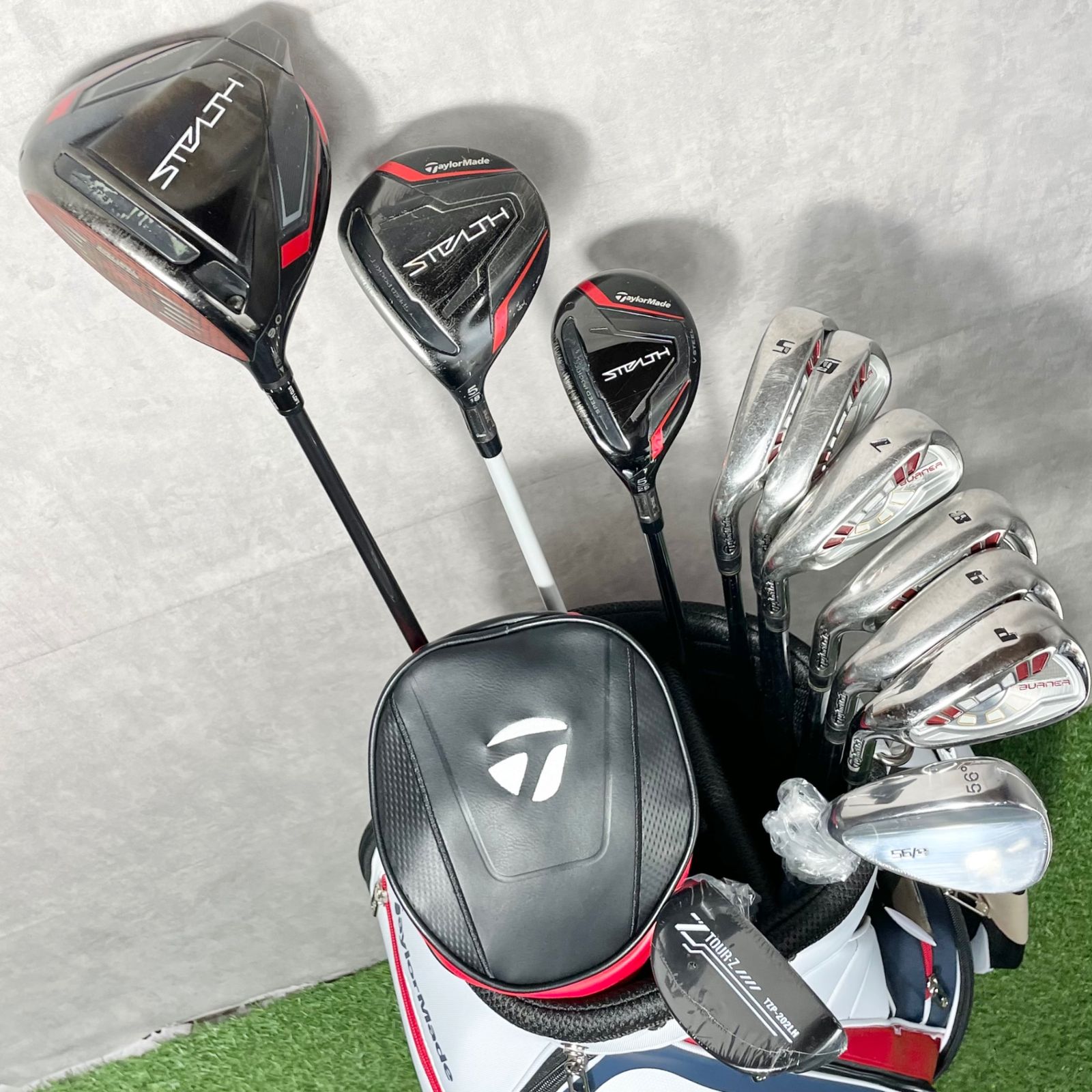 TaylorMade - 【良品】初心者推奨 テーラーメイド ステルス メンズゴルフセット 11本 S TaylorMade - 【良品】初心者推奨 テーラーメイド ステルス