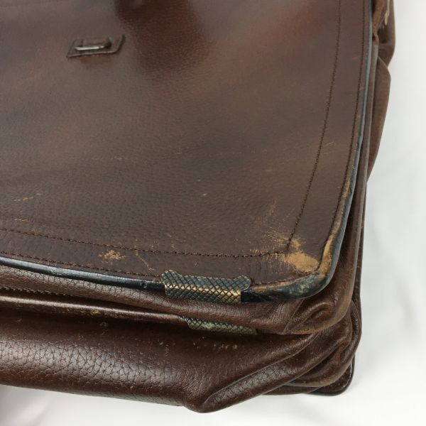 定価5万相当　JACK SPADE　ジャックスペード　重厚本革　オールレザー　ハンドメイド　ブリーフケース/バッグ　茶/ブラウン　管NO.WB2-34 定価5万相当 JACK SPADE ジャックスペード 重厚本革 オールレザー