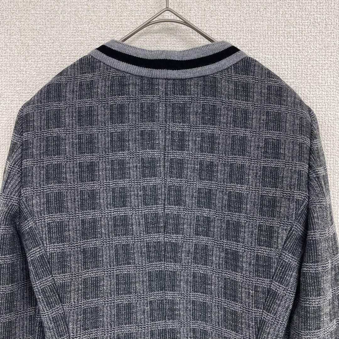 EMPORIO ARMANI エンポリオアルマーニ チェック柄 ノーカラー