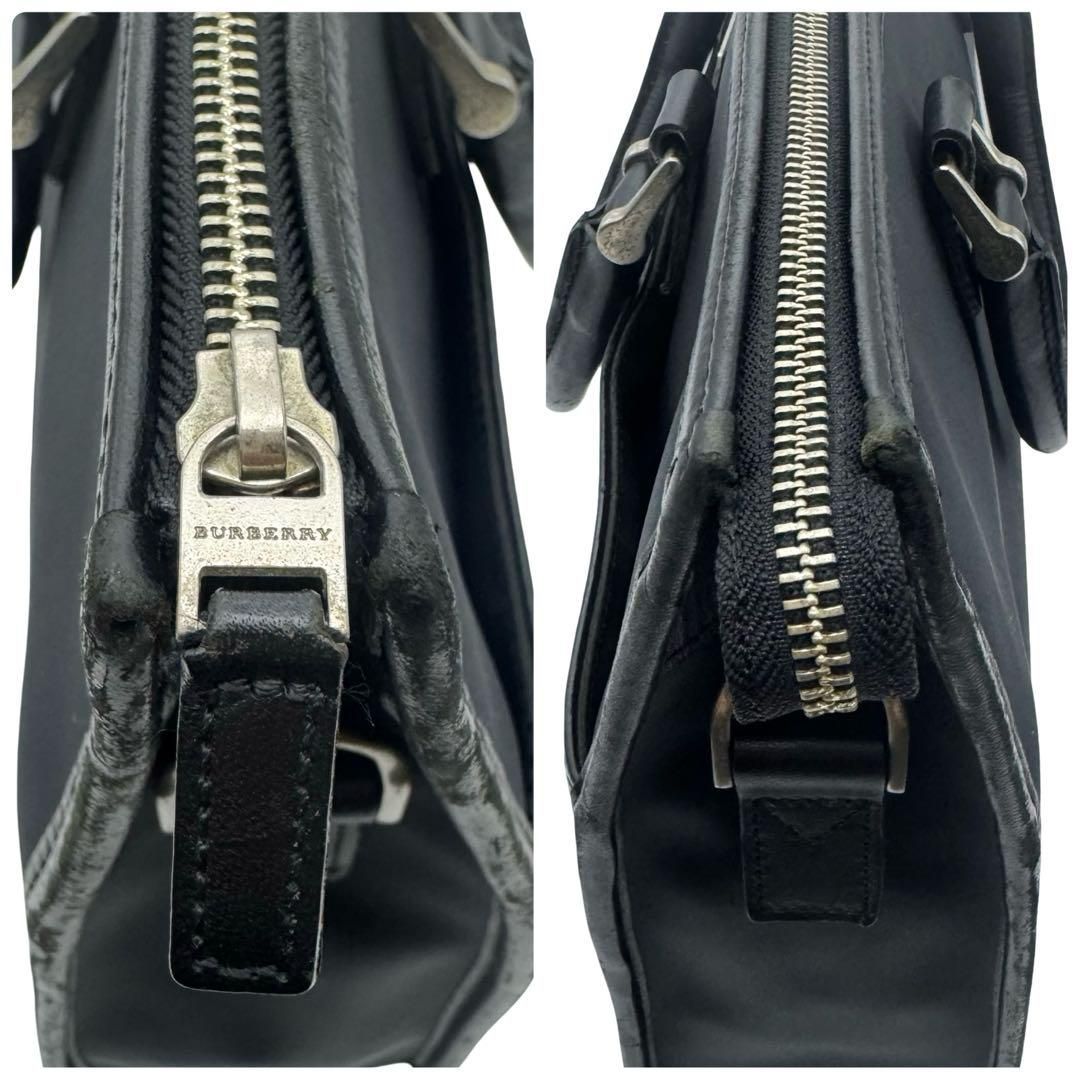 BURBERRY バーバリー ノバチェック レザー キャンバス ビジネス