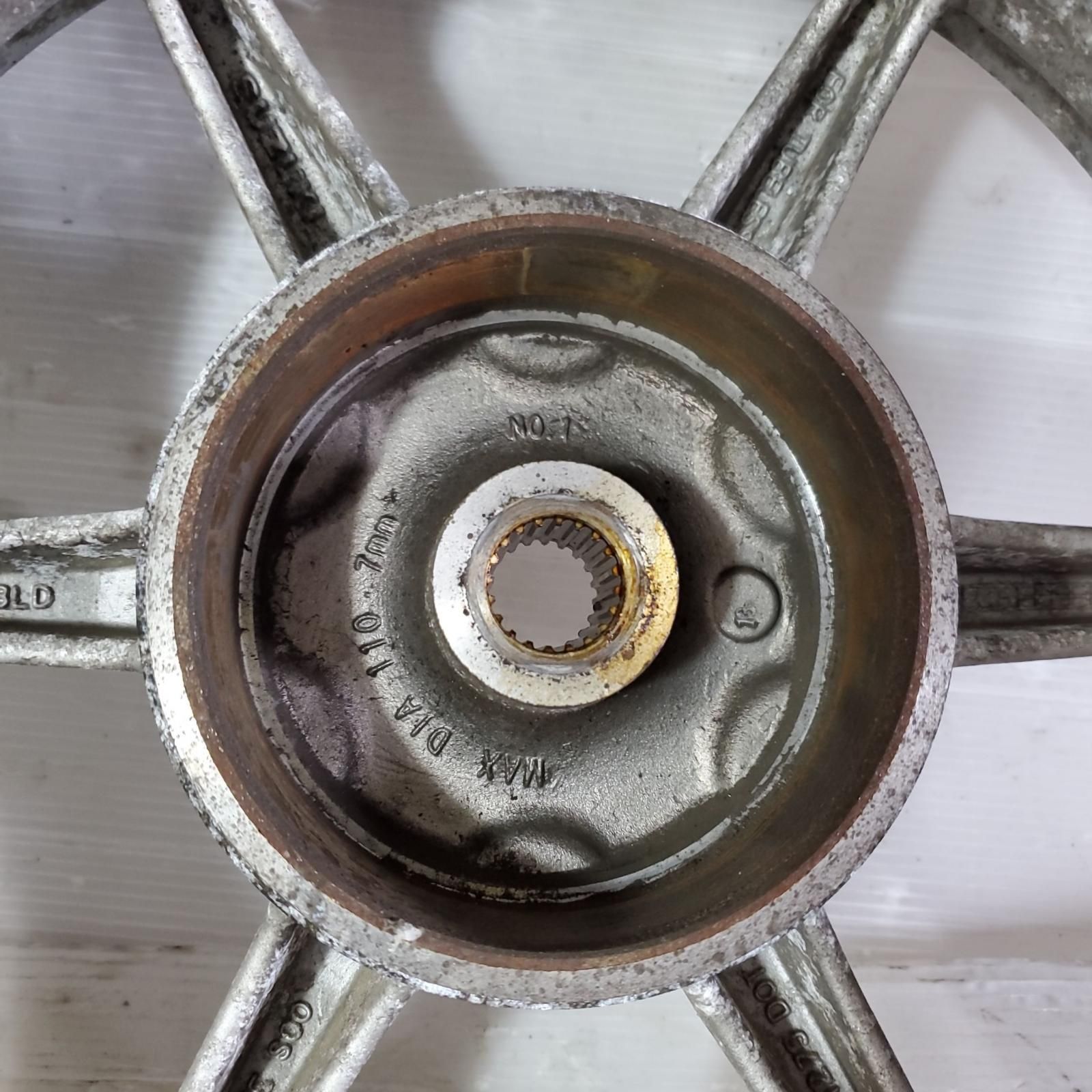 SUZUKI レッツZZ CA1PB リアホイール スズキ スズキ レッツII リア