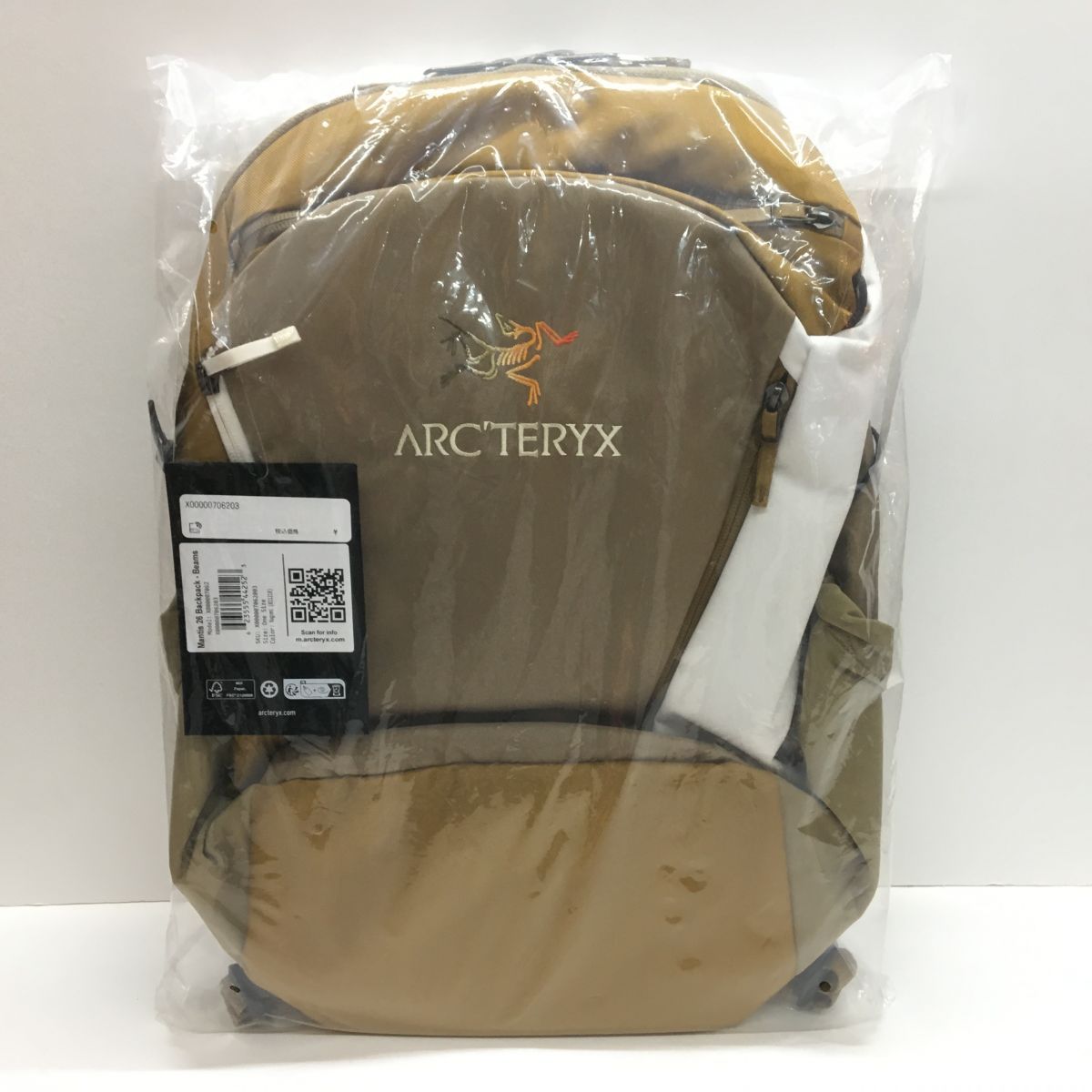 新古品 ARC TERYX × BEAMS アークテリクス ビームス NAGOMI Mantis 26L Backpack リュックサック バックパック 津山店