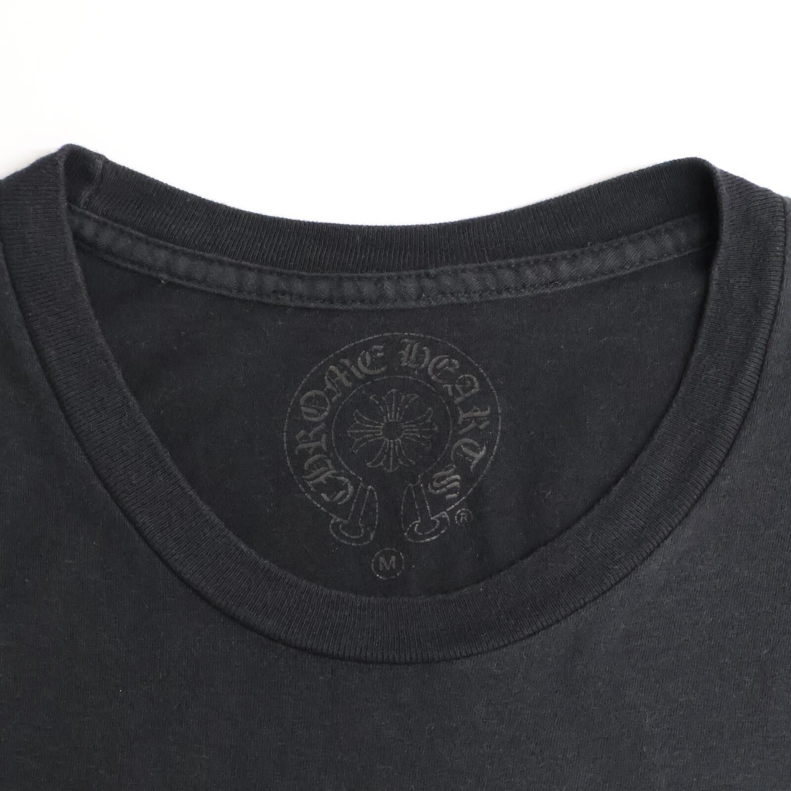 Chrome Hearts クロムハーツ フロントデザイン ブラック スカル FOTI グラフィック カットソー l