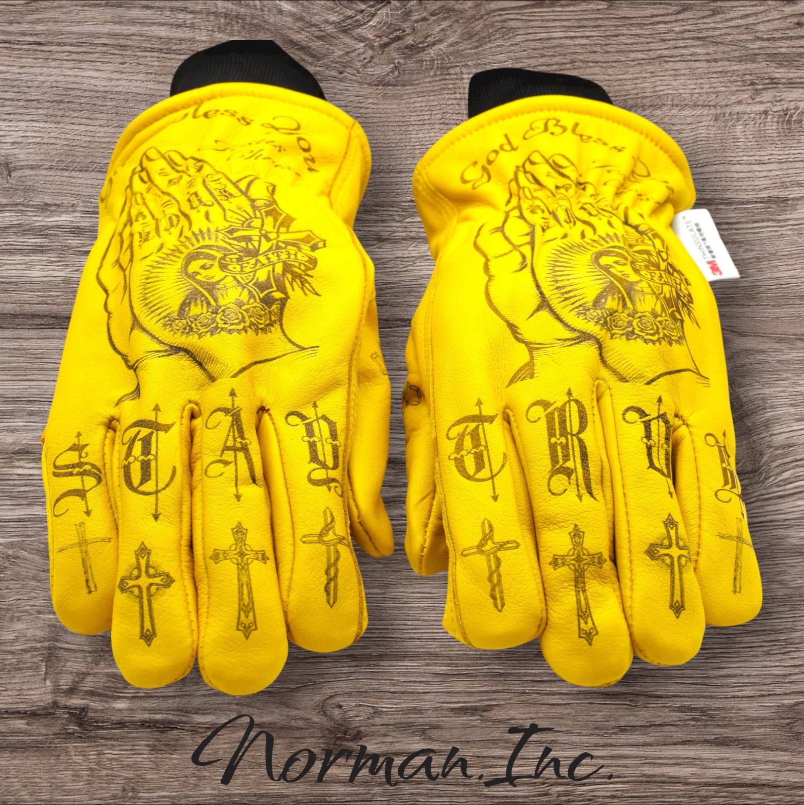 裏起毛 レザーグローブ