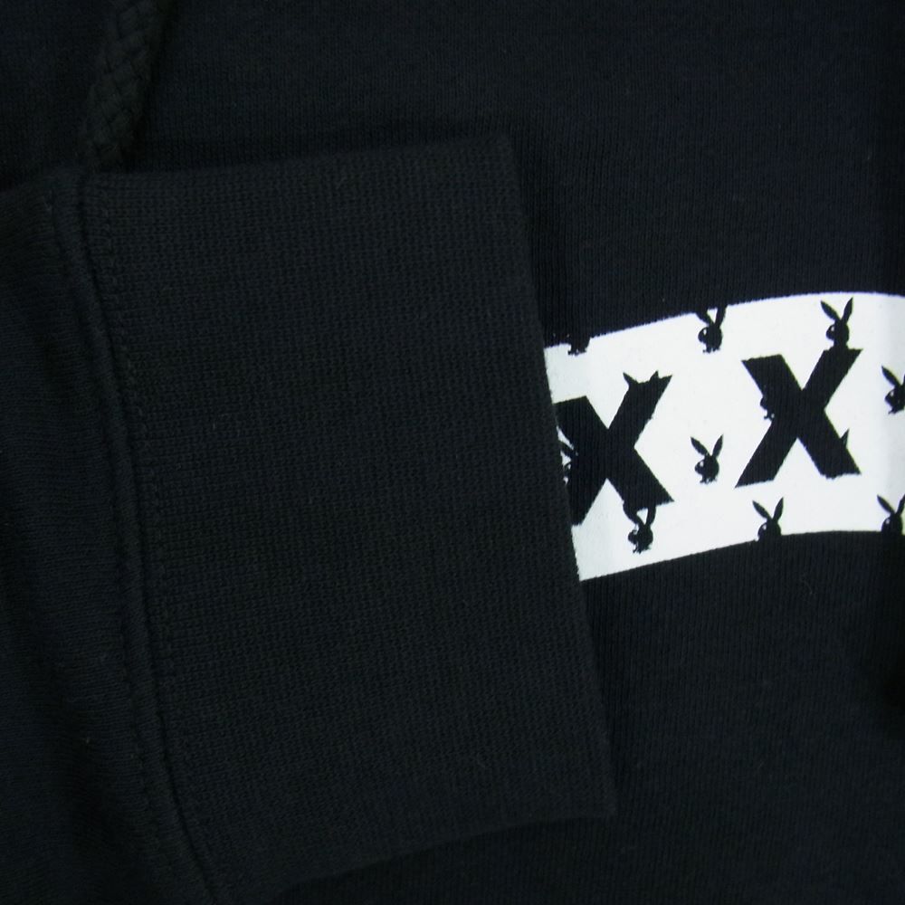 超歓迎特価 GOD SELECTION XXX 20aw PLAYBOY LOGO パーカの通販 by