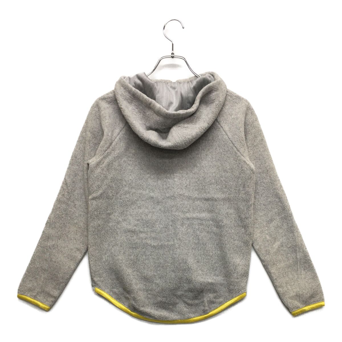archivio - coco 中古 アルチビオ archivio レディース ブルゾン 36(S) グレー 長袖フリースパーカー 銀色裏地 中古 レディース アルチビオ archivio ブルゾン 36(S) グレー