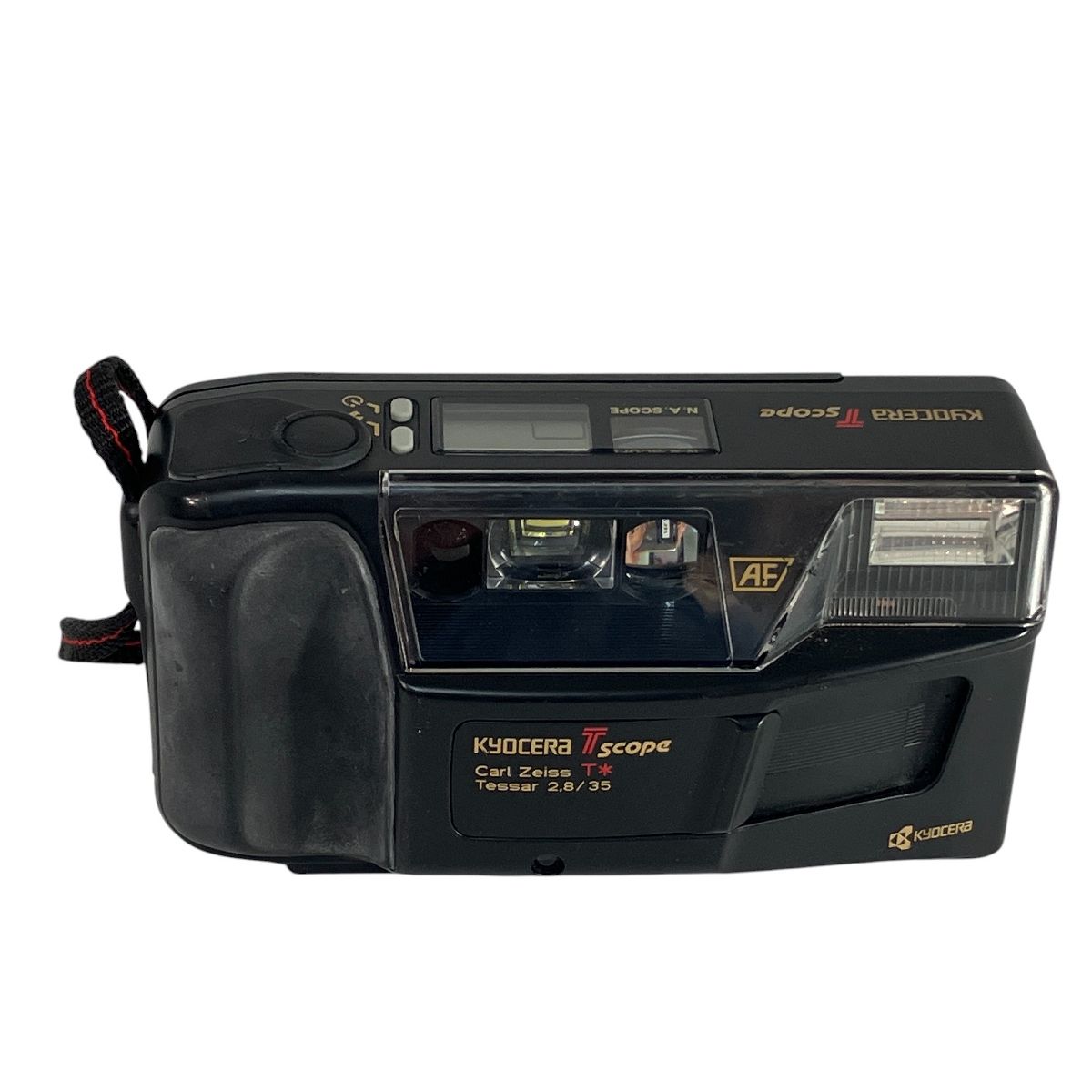 京セラ - 美品 KYOCERA T scope Carl Zeiss フィルムカメラ KYOCERA T-Scope Carlzeiss Tessar*35mmF2.8 - SADAの心躍る